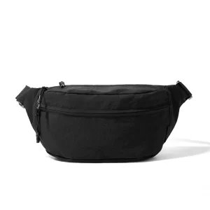 One-size, pure color, practical waist bag for outdoor leisure, storage, messenger bag, sports, running, fashion, chest bag, vaca