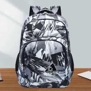 Large-capacity travel backpack, durable and wear-resistant, suitable for campus and commuting as a laptop backpack